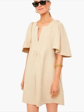 Pomander Place Flutter Sleeve Mini Dress